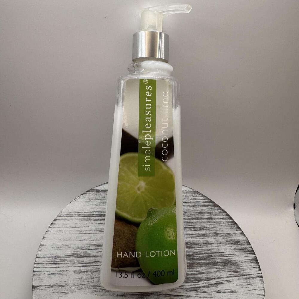 Simple Pleasures Coconut Lime Hand Lotion 13.5oz/400ml RARE Retired Brand New